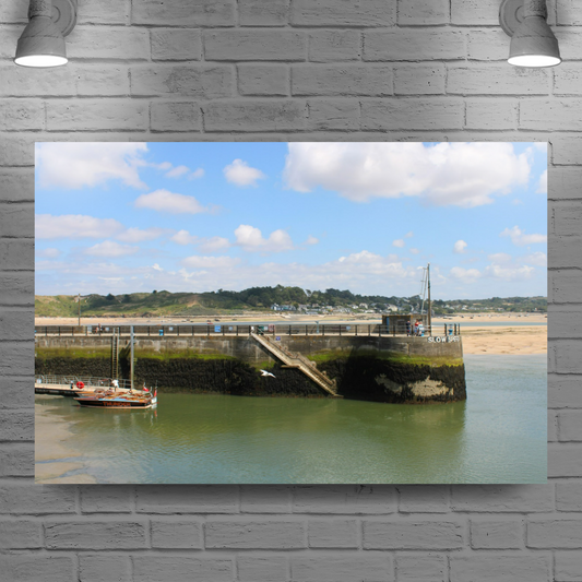 Giclee Mounted Wall Art Prints. Padstow. Cornwall. England.