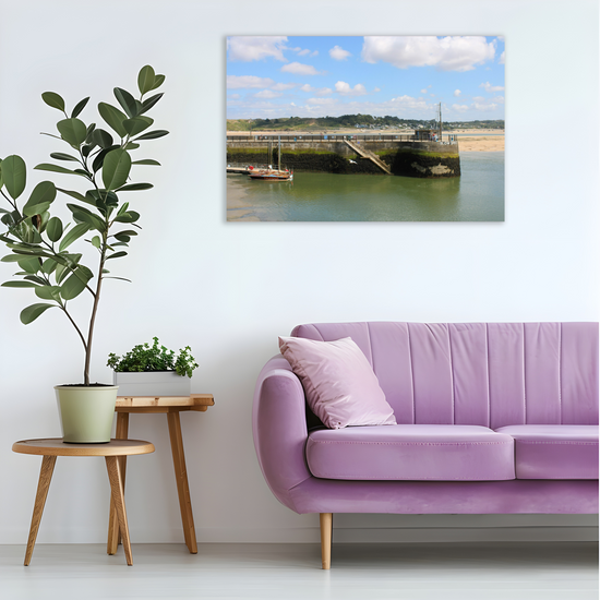 Giclee Mounted Wall Art Prints. Padstow. Cornwall. England.
