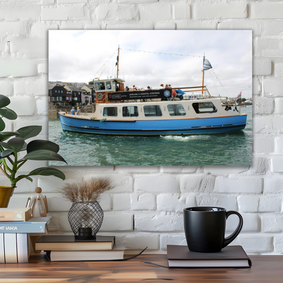 Falmouth, Cornwall — Giclée Mounted Wall Art Print | Coastal England Gift