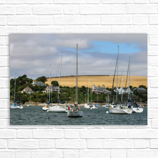 Giclee Mounted Wall Art Prints. Falmouth. Cornwall. England.