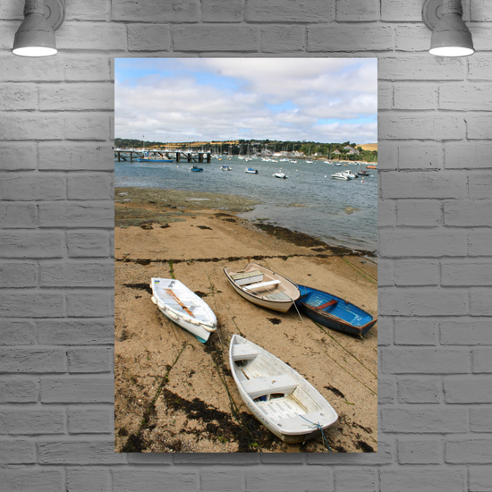 Giclee Mounted Wall Art Prints. Falmouth. Cornwall. England.