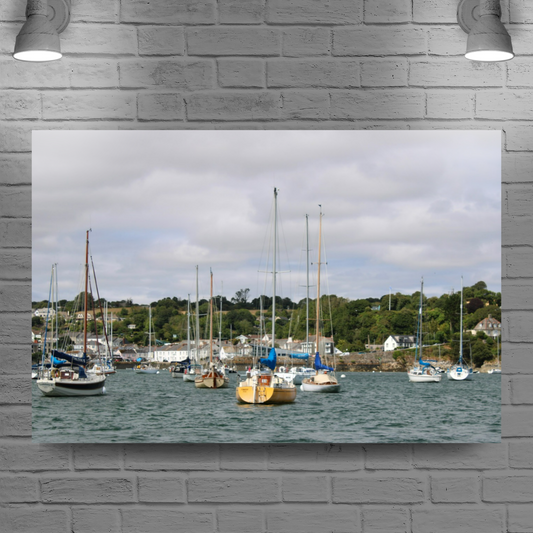 Giclee Mounted Wall Art Prints. Falmouth. Cornwall. England.
