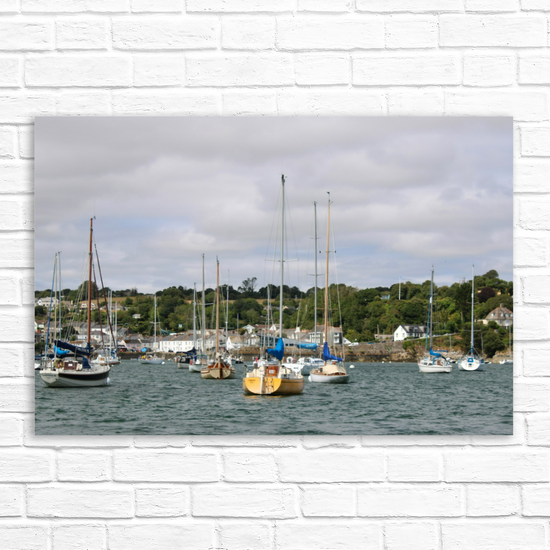 Giclee Mounted Wall Art Prints. Falmouth. Cornwall. England.