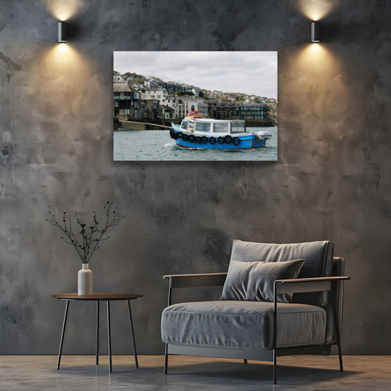 Giclee Mounted Wall Art Prints. Falmouth. Cornwall. England.
