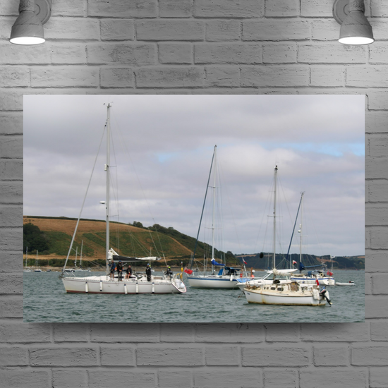 Giclee Mounted Wall Art Prints. Falmouth. Cornwall. England.