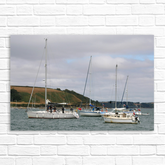 Giclee Mounted Wall Art Prints. Falmouth. Cornwall. England.
