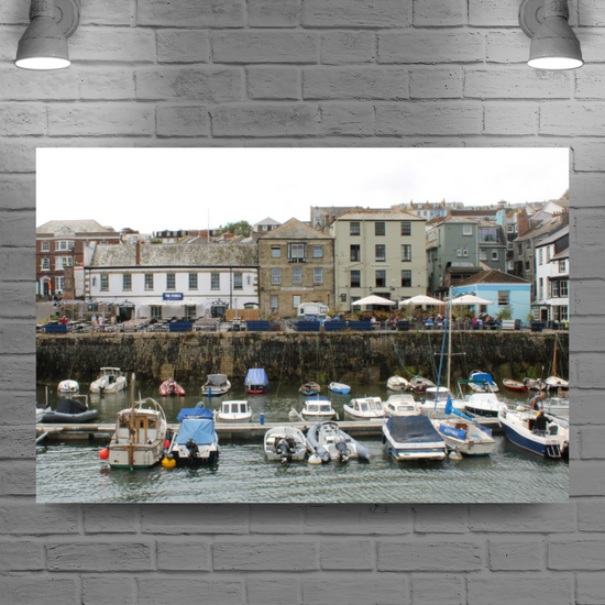 Giclee Mounted Wall Art Prints. Falmouth. Cornwall. England.