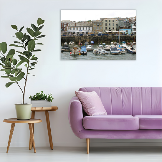 Giclee Mounted Wall Art Prints. Falmouth. Cornwall. England.