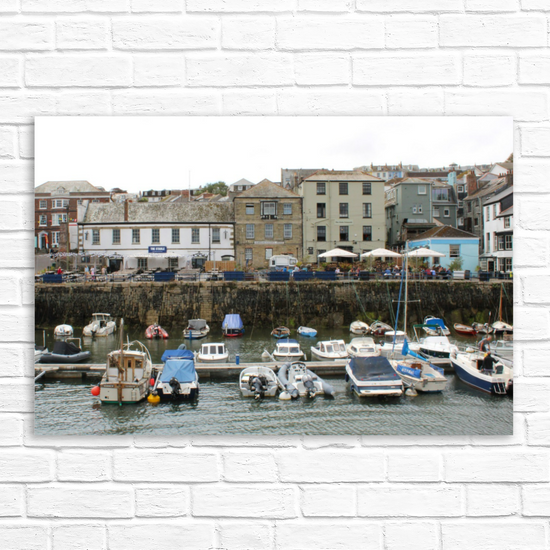 Giclee Mounted Wall Art Prints. Falmouth. Cornwall. England.
