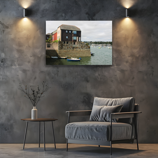 Giclee Mounted Wall Art Prints. Falmouth. Cornwall. England.