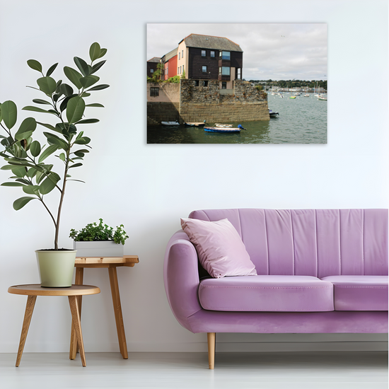 Giclee Mounted Wall Art Prints. Falmouth. Cornwall. England.