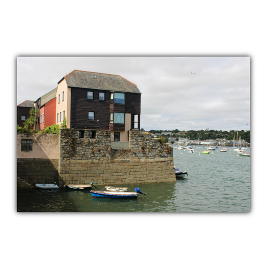 Giclee Mounted Wall Art Prints. Falmouth. Cornwall. England.
