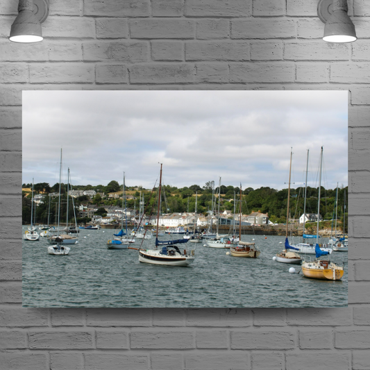 Giclee Mounted Wall Art Prints. Falmouth. Cornwall. England.