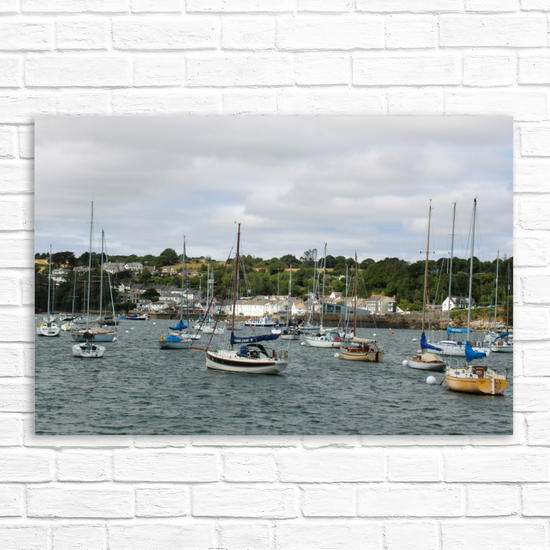 Giclee Mounted Wall Art Prints. Falmouth. Cornwall. England.