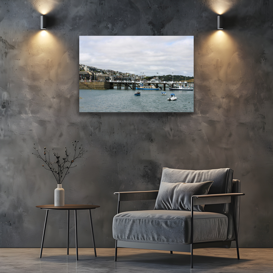 Giclee Mounted Wall Art Prints. Falmouth. Cornwall. England.