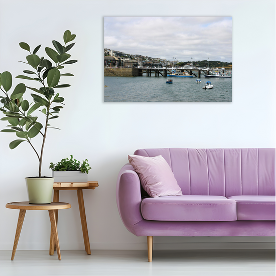 Giclee Mounted Wall Art Prints. Falmouth. Cornwall. England.