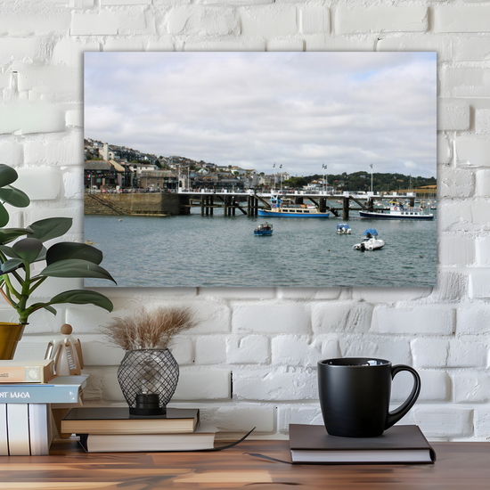 Giclee Mounted Wall Art Prints. Falmouth. Cornwall. England.