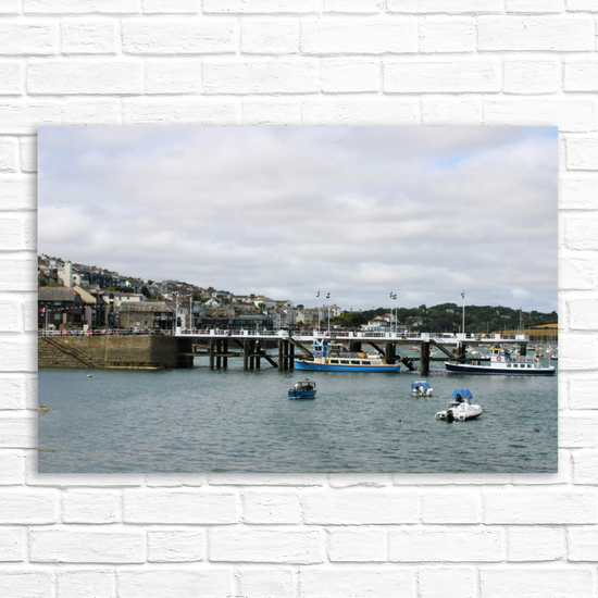 Giclee Mounted Wall Art Prints. Falmouth. Cornwall. England.