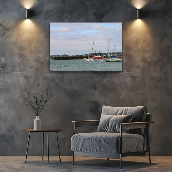 Giclee Mounted Wall Art Prints. Falmouth. Cornwall. England.