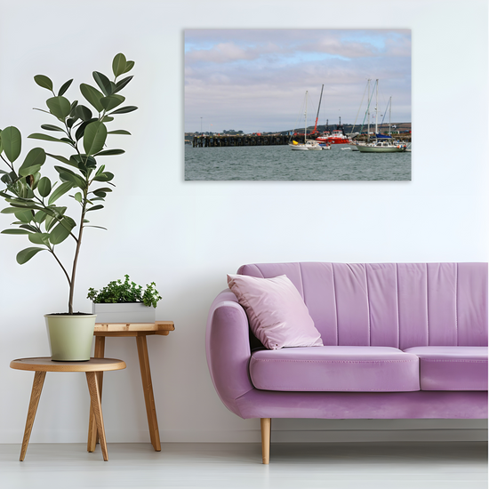 Giclee Mounted Wall Art Prints. Falmouth. Cornwall. England.