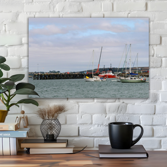 Giclee Mounted Wall Art Prints. Falmouth. Cornwall. England.
