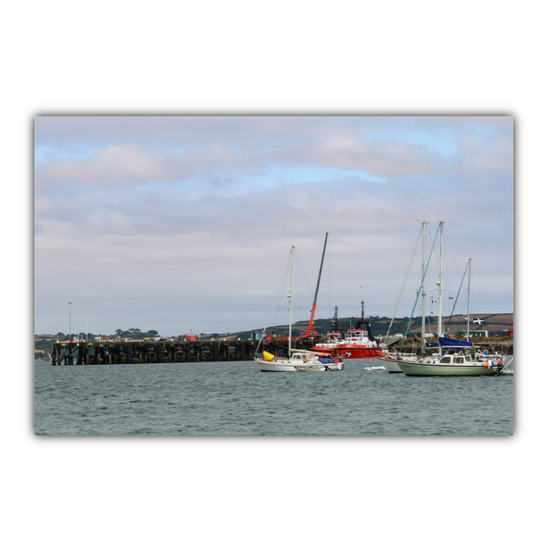 Giclee Mounted Wall Art Prints. Falmouth. Cornwall. England.