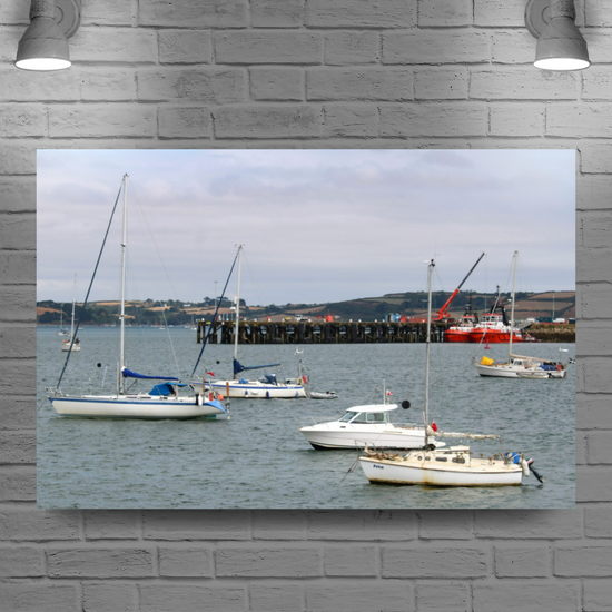 Giclee Mounted Wall Art Prints. Falmouth. Cornwall. England.
