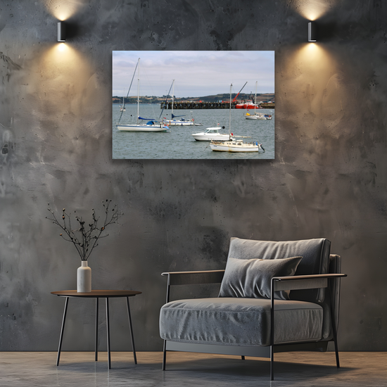 Giclee Mounted Wall Art Prints. Falmouth. Cornwall. England.