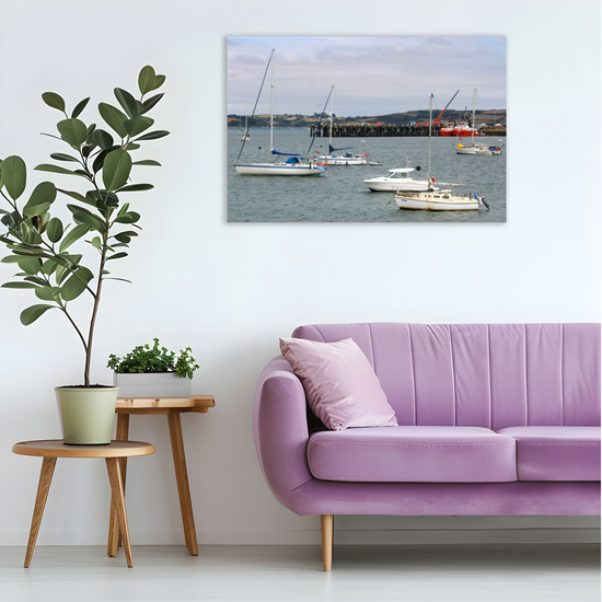 Giclee Mounted Wall Art Prints. Falmouth. Cornwall. England.