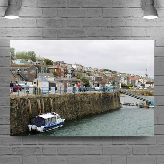 Giclee Mounted Wall Art Prints. Falmouth. Cornwall. England.