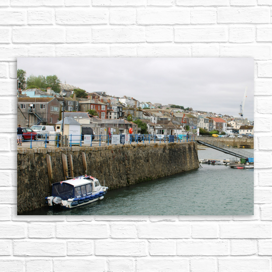 Giclee Mounted Wall Art Prints. Falmouth. Cornwall. England.