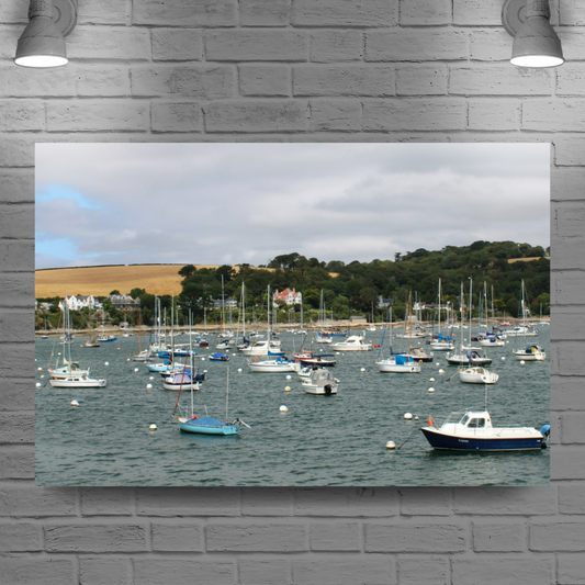 Giclee Mounted Wall Art Prints. Falmouth. Cornwall. England.