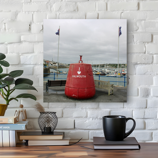 Giclee Mounted Wall Art Prints. Falouth. Cornwall. England.