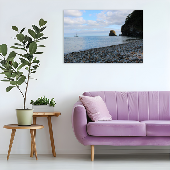 Giclee Mounted Wall Art Prints. Charelstown. Cornwall. England.
