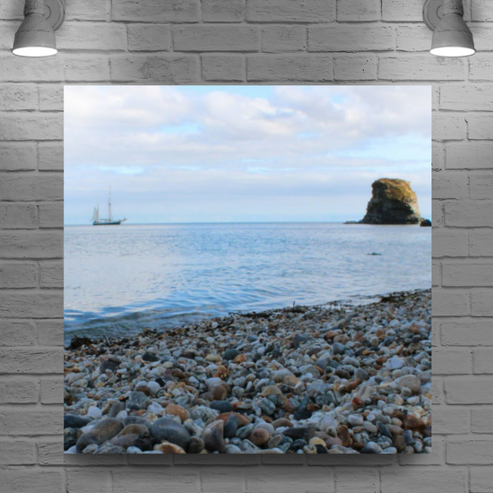Giclee Mounted Wall Art Prints. Charelstown. Cornwall. England.