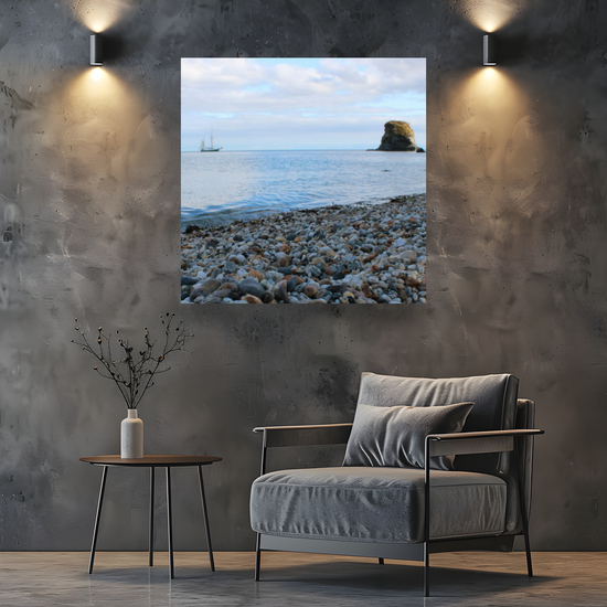 Giclee Mounted Wall Art Prints. Charelstown. Cornwall. England.
