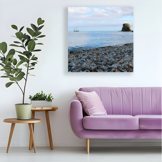 Giclee Mounted Wall Art Prints. Charelstown. Cornwall. England.