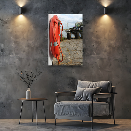 Giclee Mounted Wall Art Prints. Charlestown. Cornwall. England.
