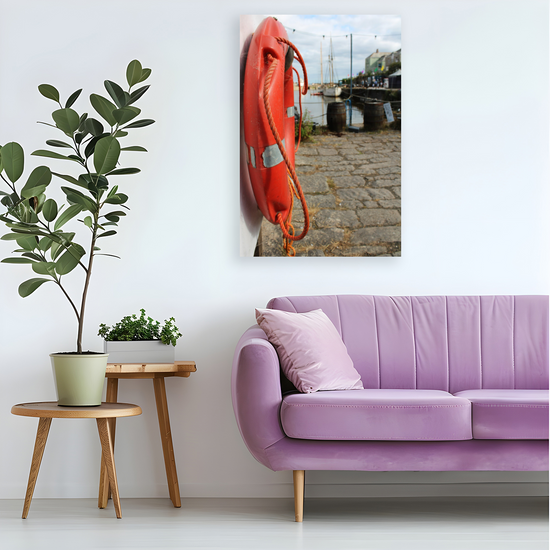 Giclee Mounted Wall Art Prints. Charlestown. Cornwall. England.