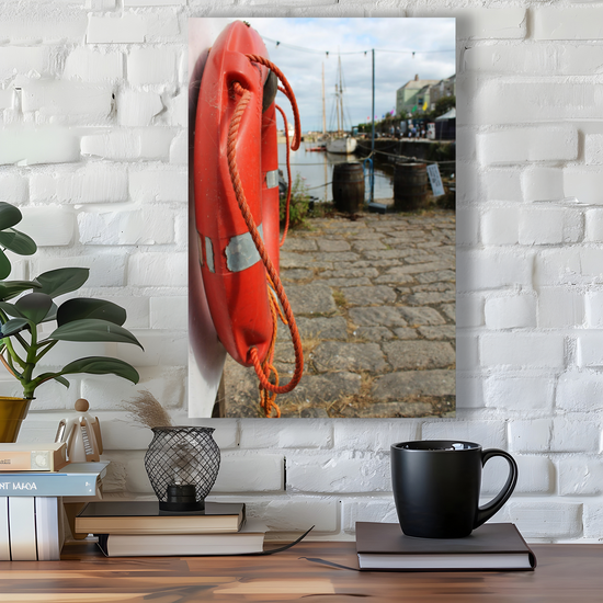 Giclee Mounted Wall Art Prints. Charlestown. Cornwall. England.