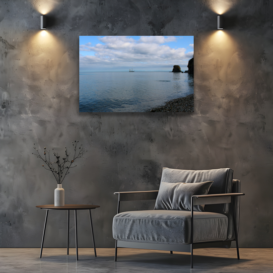 Giclee Mounted Wall Art Prints. Charlestown. Cornwall. England.
