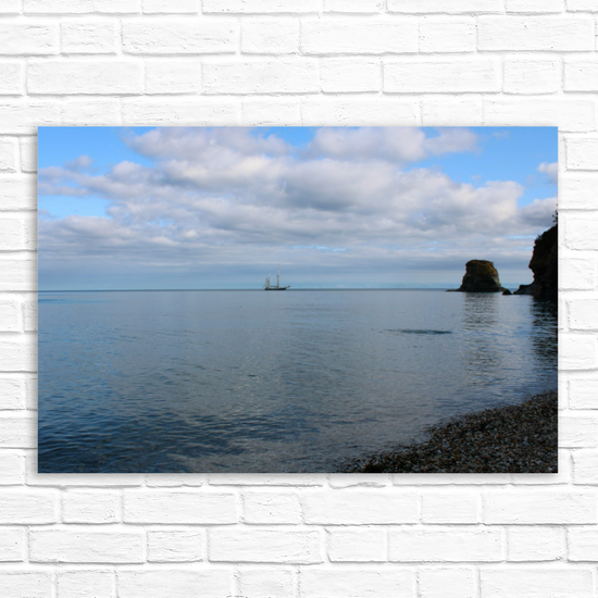 Giclee Mounted Wall Art Prints. Charlestown. Cornwall. England.