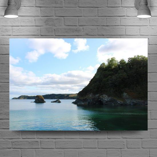 Giclee Mounted Wall Art Prints. Charlestown. Cornwall. England.