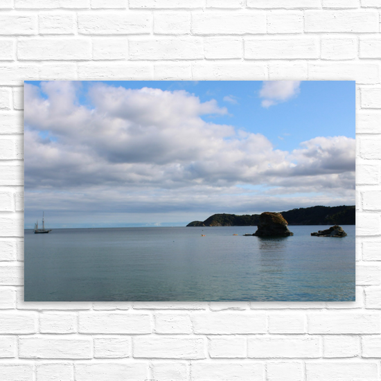 Giclee Mounted Wall Art Prints. Charlestown. Cornwall. England.