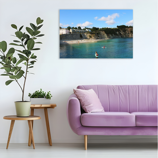 Giclee Mounted Wall Art Prints. Charlestown. Cornwall. England.