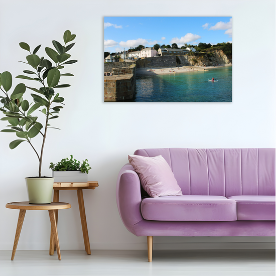 Giclee Mounted Wall Art Prints. Charlestown. Cornwall. England.