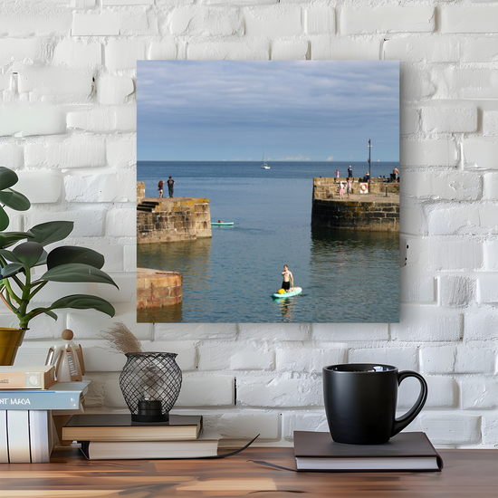 Giclee Mounted Wall Art Prints: Charlestown. Cornwall. England.