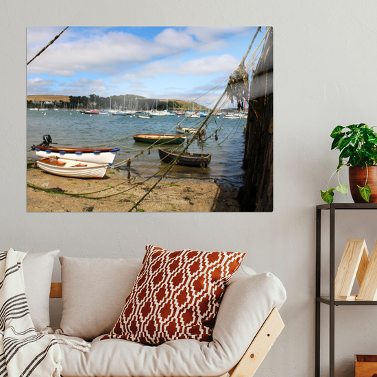 Metal Wall Art Prints. Falmouth. Cornwall. England.