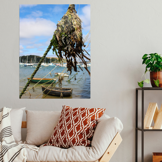 Metal Wall Art Prints. Falmouth. Cornwall. England.