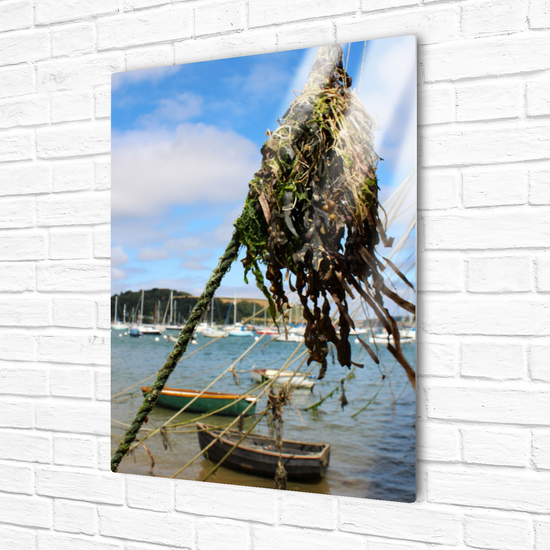 Metal Wall Art Prints. Falmouth. Cornwall. England.